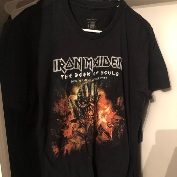 Iron Maiden Book of Souls Tour T-shirt - Picture 2 of 2